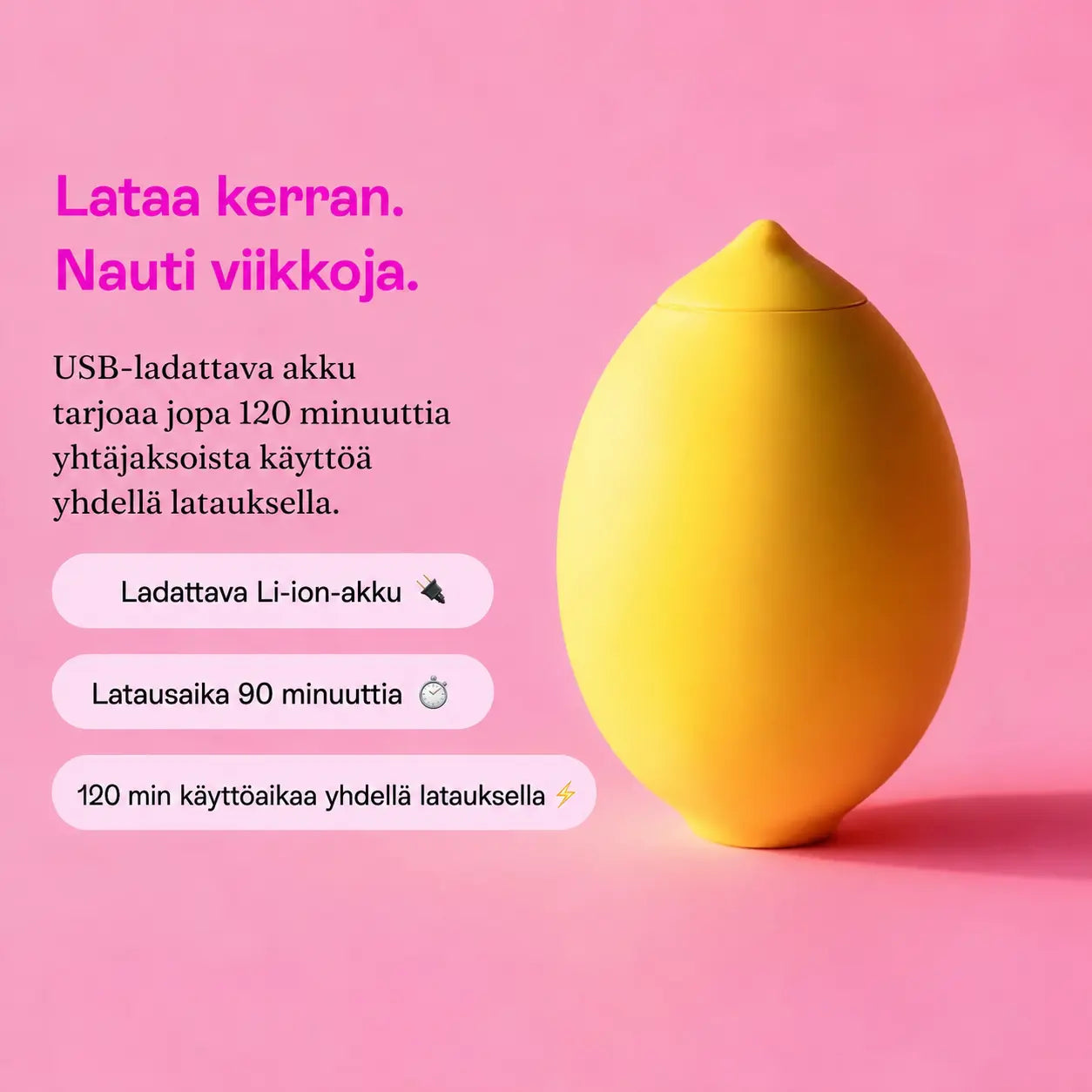 LemLove - Klitorismassageapparat