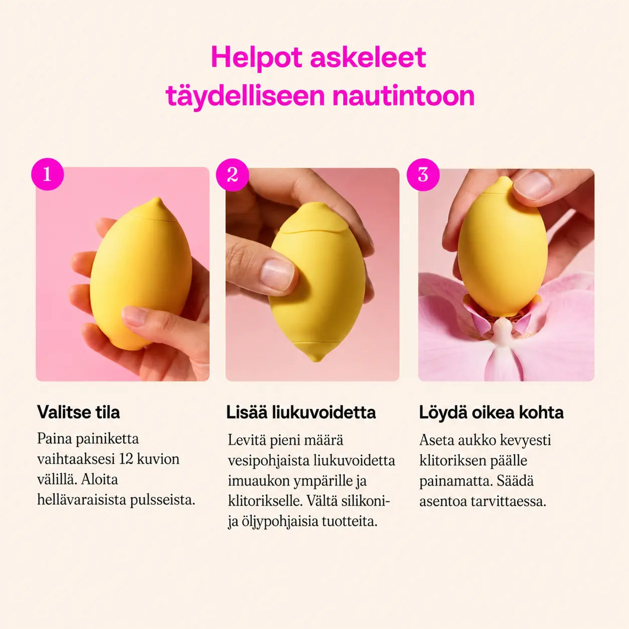 LemLove - Klitorismassageapparat